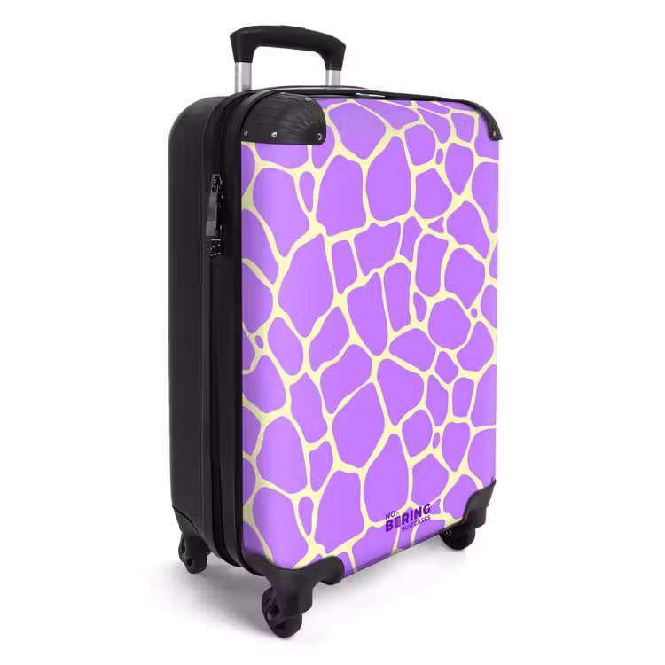 CaseSwap - Giraffeprint in lavendel — 2