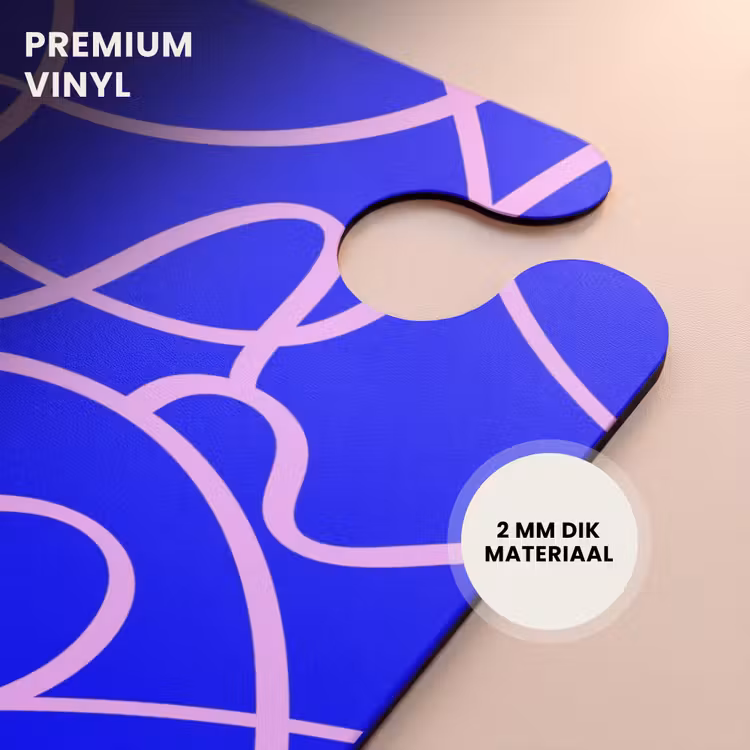 CaseSwap™ - Roze lijnen op kobaltblauw — 6