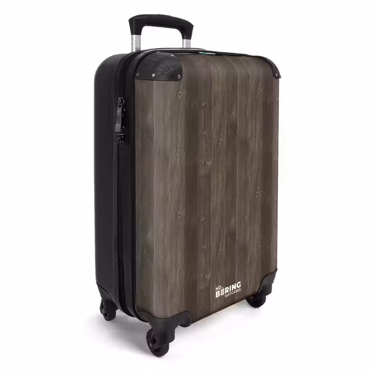 CaseSwap™ - Verweerd hout in groene tint met verticale structuur — 2