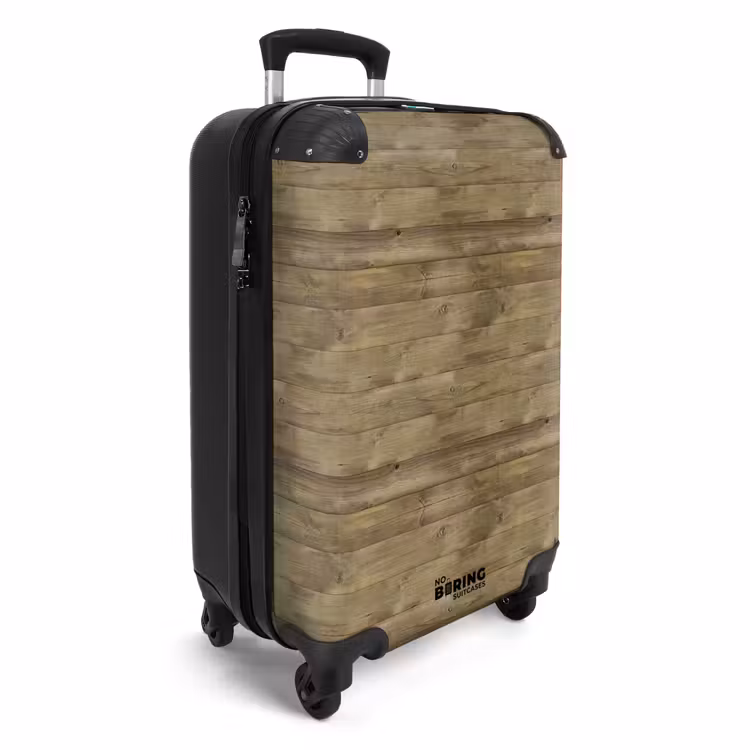 CaseSwap™ - Olijfgroene houten structuur met natuurlijke imperfecties — 2