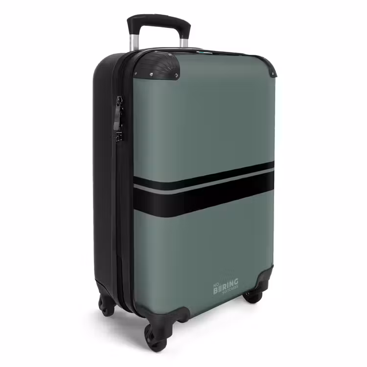 CaseSwap - Groene achtergrond met dubbele horizontale strepen — 2