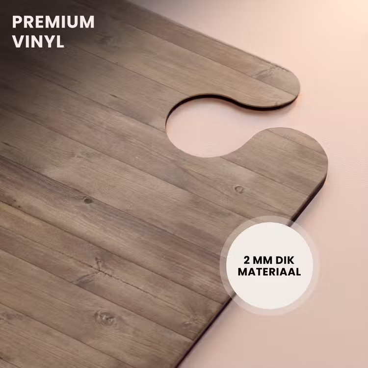 CaseSwap™ - Olijfgroene houten structuur met natuurlijke imperfecties — 6