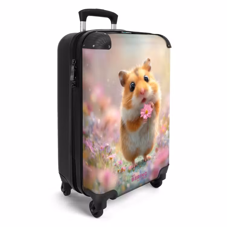 CaseSwap™ - Hamster omringd door bloemen — 2