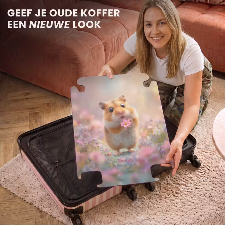 CaseSwap™ - Hamster omringd door bloemen — 3