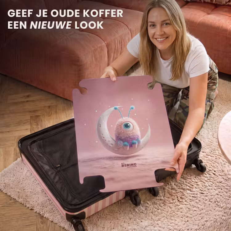 CaseSwap™ - Roze monster op de maan — 3