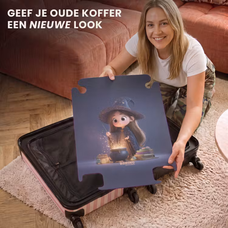 CaseSwap™ - Heksje in een donkerblauwe mantel — 3