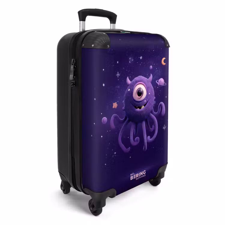 CaseSwap™ - Paars monster in de sterrenhemel — 2