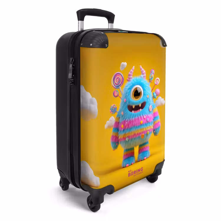 CaseSwap™ - Snoep monster op een gele achtergrond — 2
