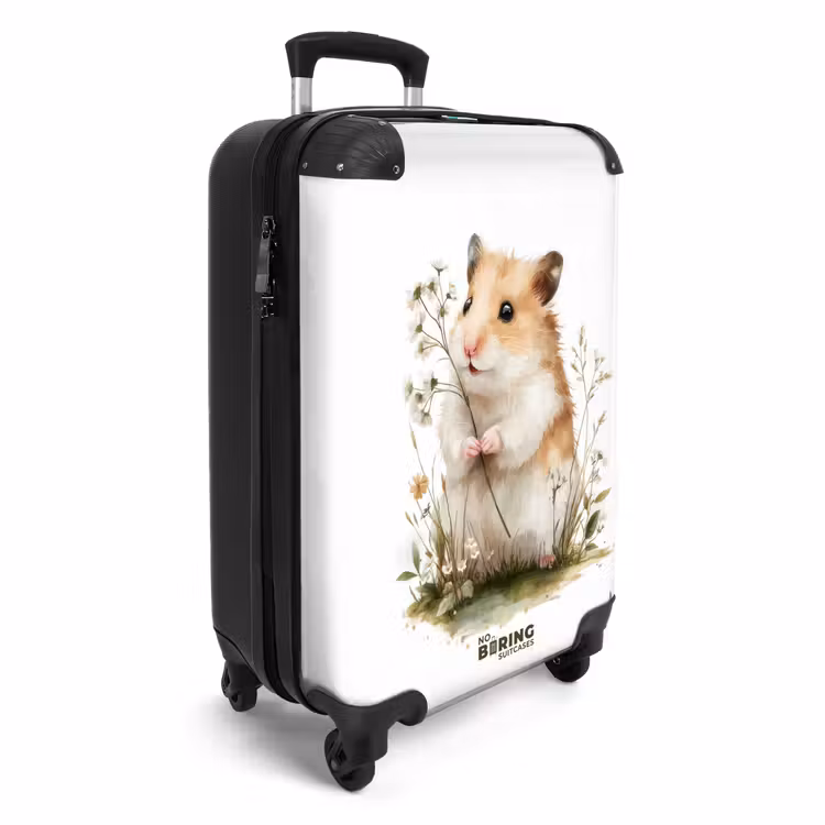 CaseSwap™ - Hamster met bloemetjes — 2