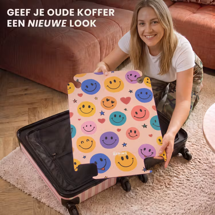 CaseSwap™ - Patroon van kleurrijke smiley's — 3