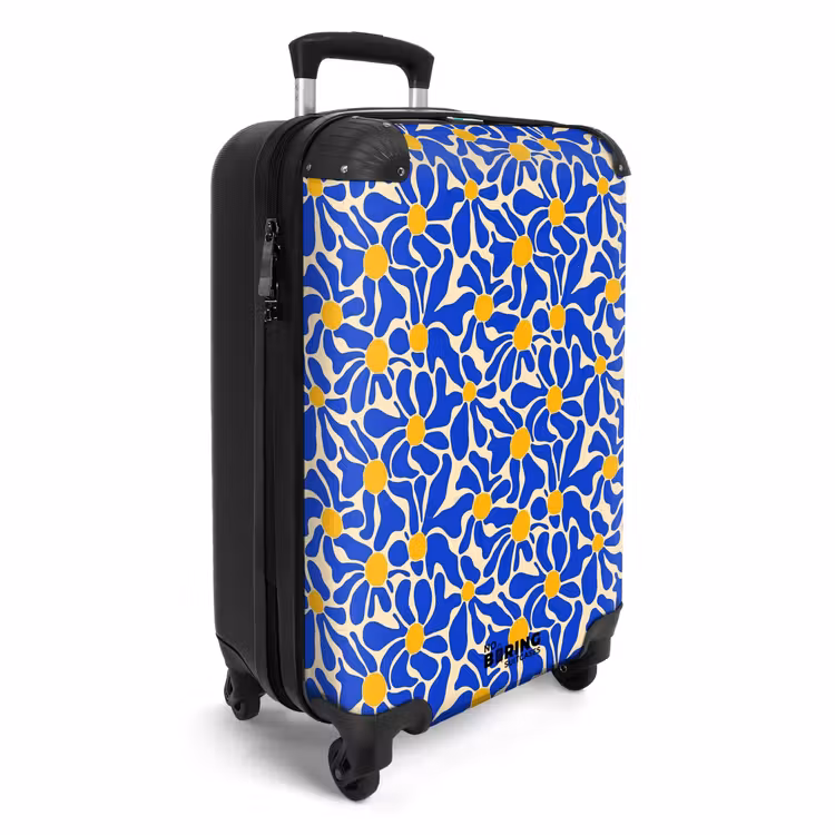 CaseSwap™ - Abstract - Bloem - Blauw — 2