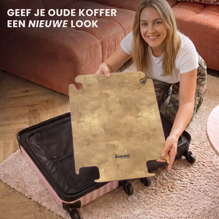 CaseSwap™ - Industrieel - Textuur - Goud — 3