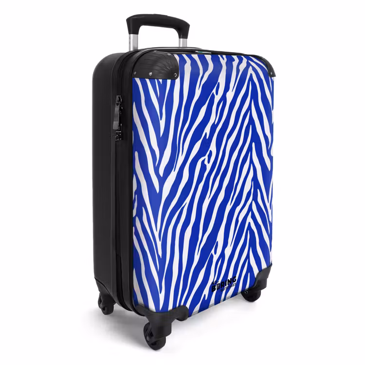 CaseSwap™ - Zebra - Patroon - Kobalt - Blauw — 2