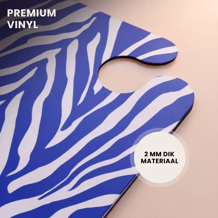 CaseSwap™ - Zebra - Patroon - Kobalt - Blauw — 6