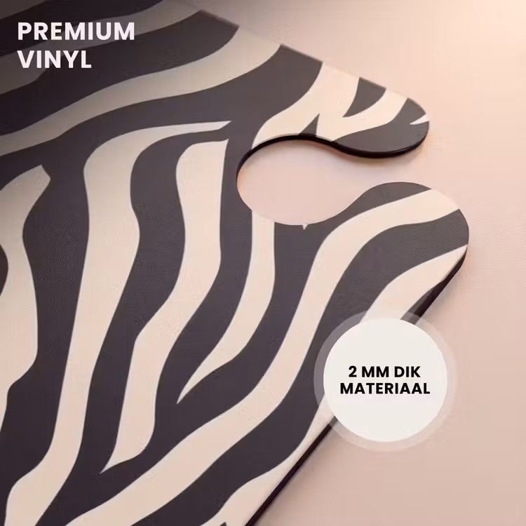CaseSwap™ - Zebra - Print - Klassiek - Zwart — 6