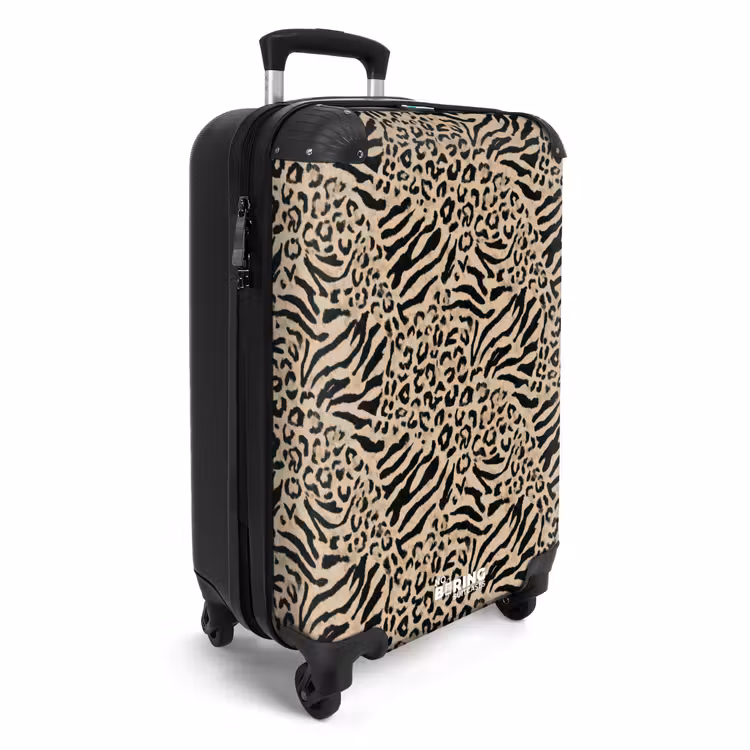 CaseSwap - Giraf - Zebra - Motief - Bruin — 2