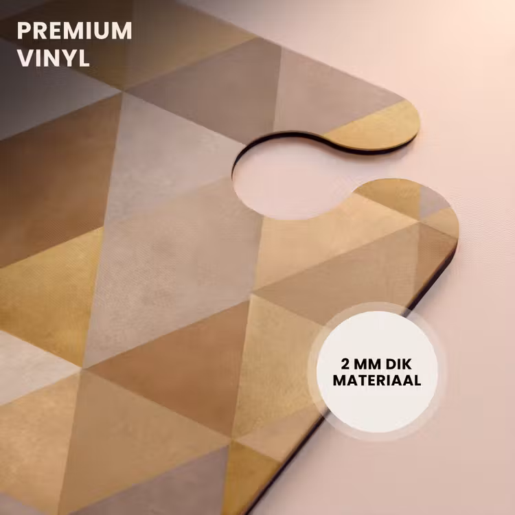 CaseSwap - Geometrisch - Driehoek - Goud — 6