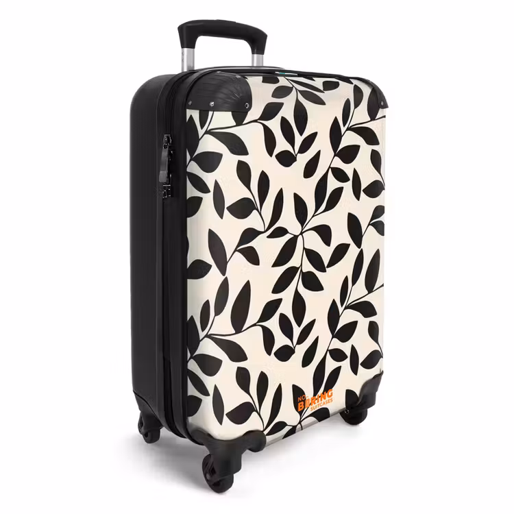 CaseSwap™ - Elegant - Patroon - Zwart - Beige — 2