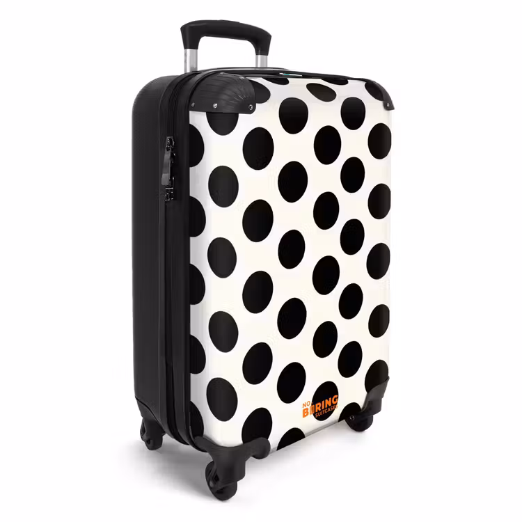 CaseSwap™ - Klassiek - Stippen - Zwart — 2