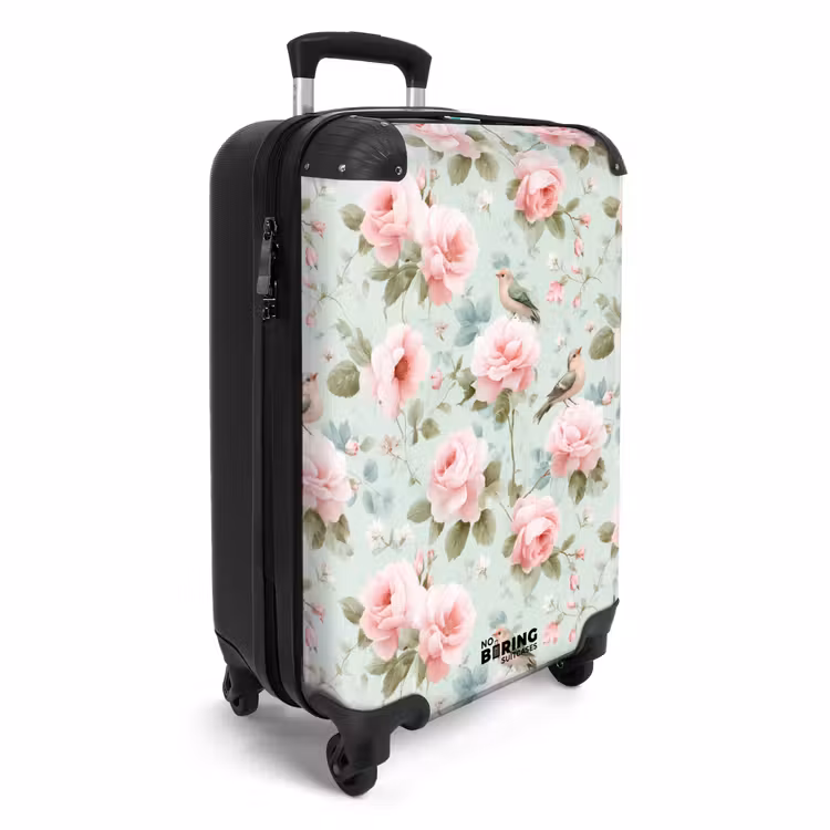 CaseSwap™ - Rozen - Vogels - Pastel - Kleurrijk — 2