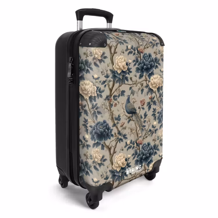 CaseSwap™ - Pauw - Bloemen - Blauw — 2