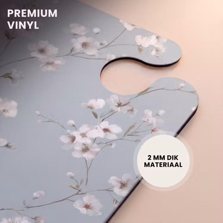 CaseSwap™ - Klassiek - Bloemen - Blauw — 6