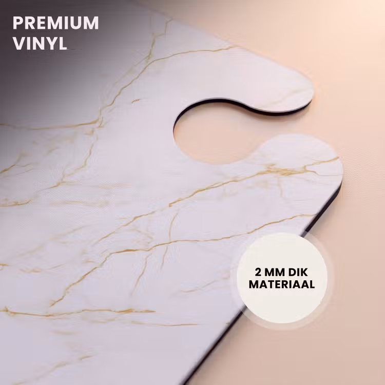 CaseSwap™ - Wit - Marmer - Goud - Luxueus — 6