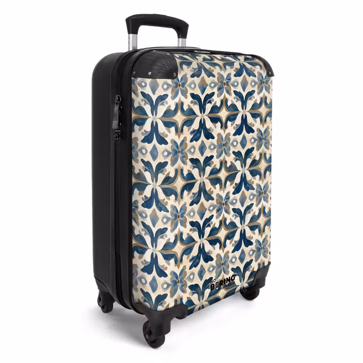 CaseSwap™ - Tegel - Patroon - Blauw - Beige — 2