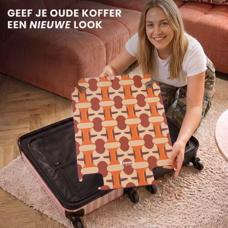 CaseSwap™ - Geometrisch - Retro - Oranje — 3