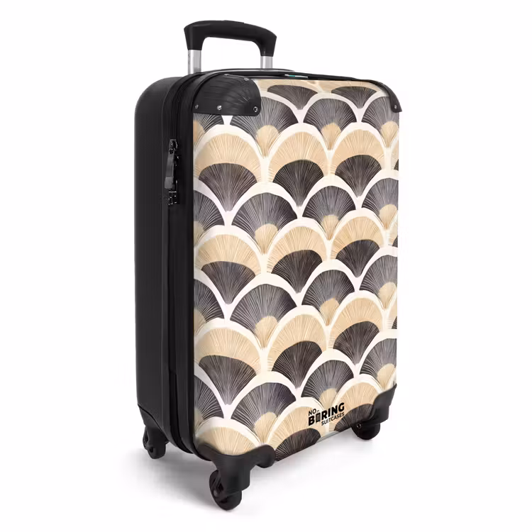 CaseSwap™ - Waaier - Patroon - Zwart - Beige — 2