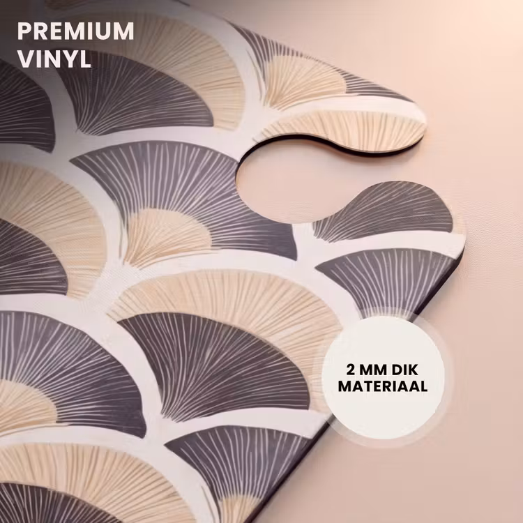 CaseSwap™ - Waaier - Patroon - Zwart - Beige — 6