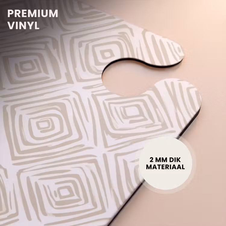 CaseSwap - Abstract - Ruit - Beige — 6
