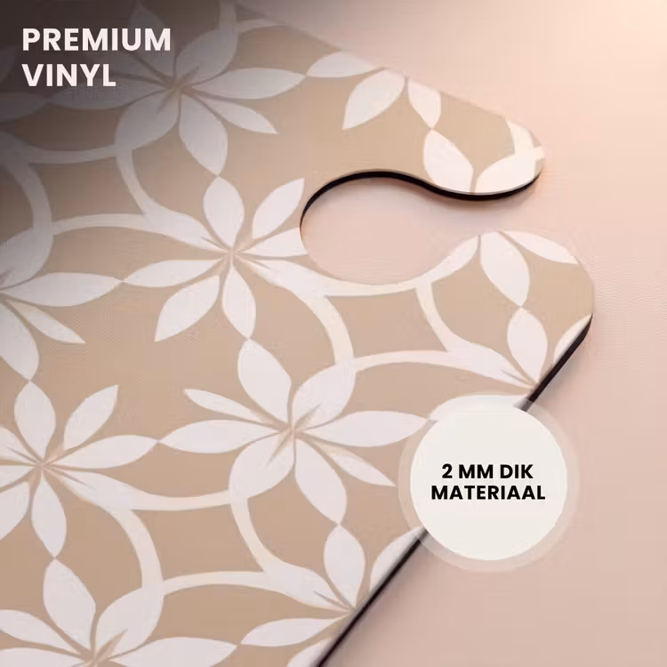 CaseSwap™ - Bloemen - Patroon - Beige — 6