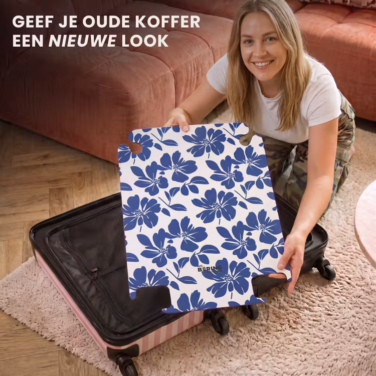 CaseSwap™ - Floraal - Modern - Blauw — 3