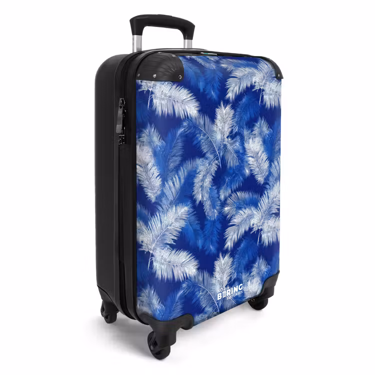 CaseSwap™ - Palmblad - Patroon - Blauw — 2
