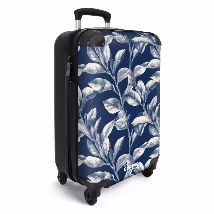 CaseSwap™ - Botanisch - Patroon - Blauw — 2