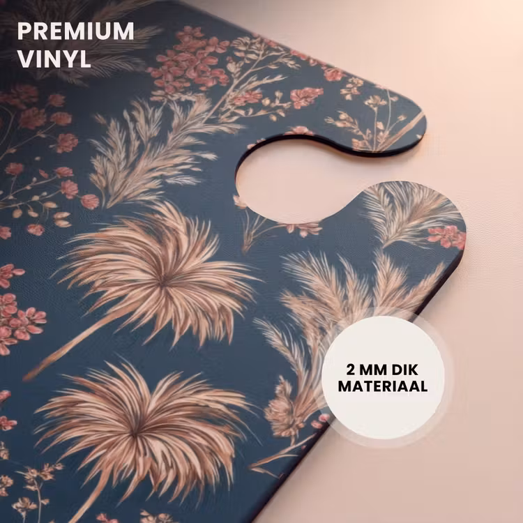 CaseSwap™ - Botanisch - Patroon - Blauw — 6