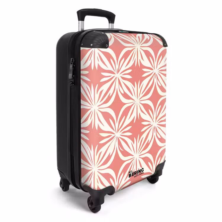 CaseSwap - Roze - Bloemenmotief - Wit - Modern — 2