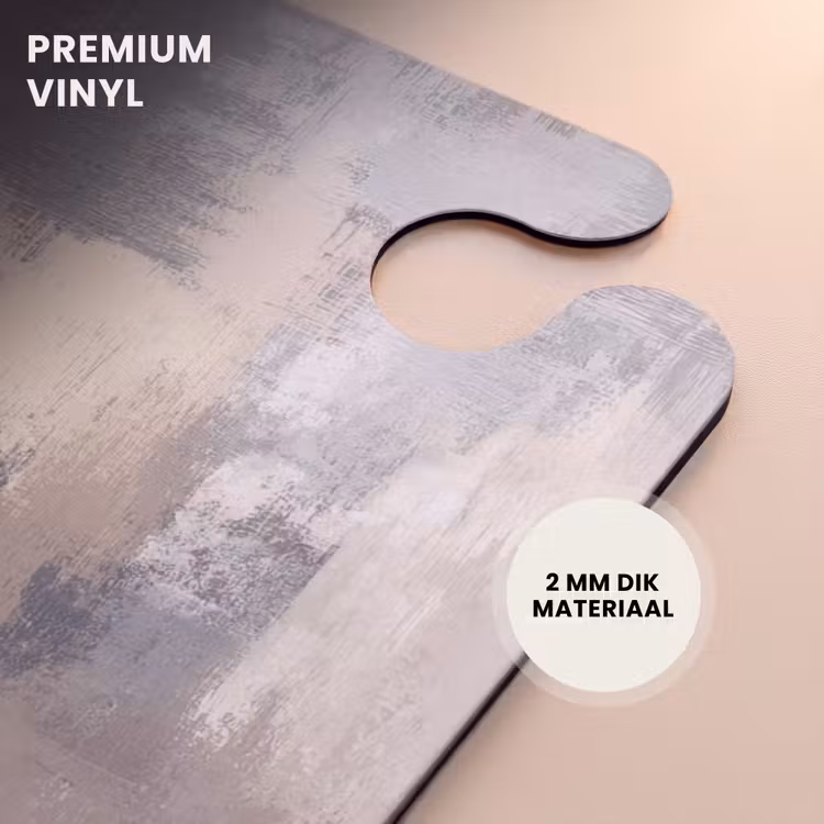 CaseSwap™ - Penseelstreken - Schilderij - Beige — 6
