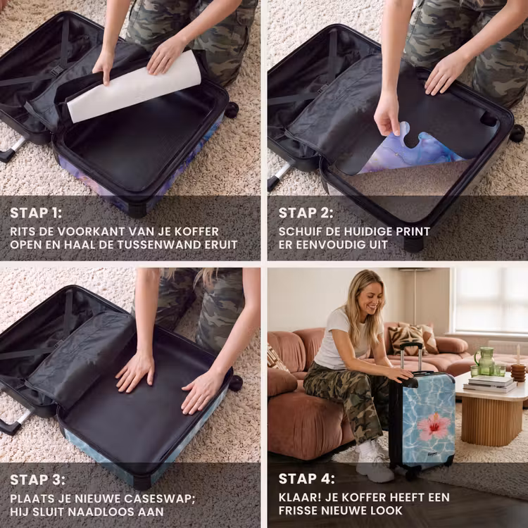 CaseSwap™ - Hibiscus - Water - Roze — 4