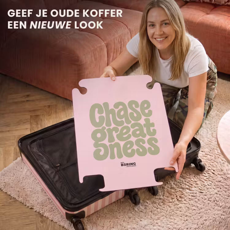 CaseSwap™ - Chase greatness - Groen - Roze - Retro — 3