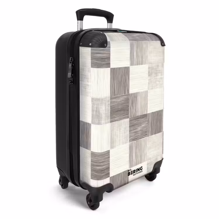 CaseSwap™ - Patroon - Dambord - Houtnerf — 2