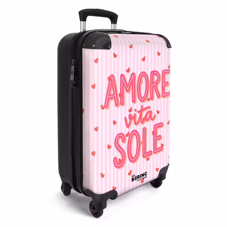 CaseSwap™ - Amore vita sole - Roze - Hartjes — 2