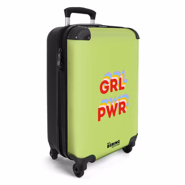 CaseSwap™ - Grl pwr - Groen - Rood - 3D — 2