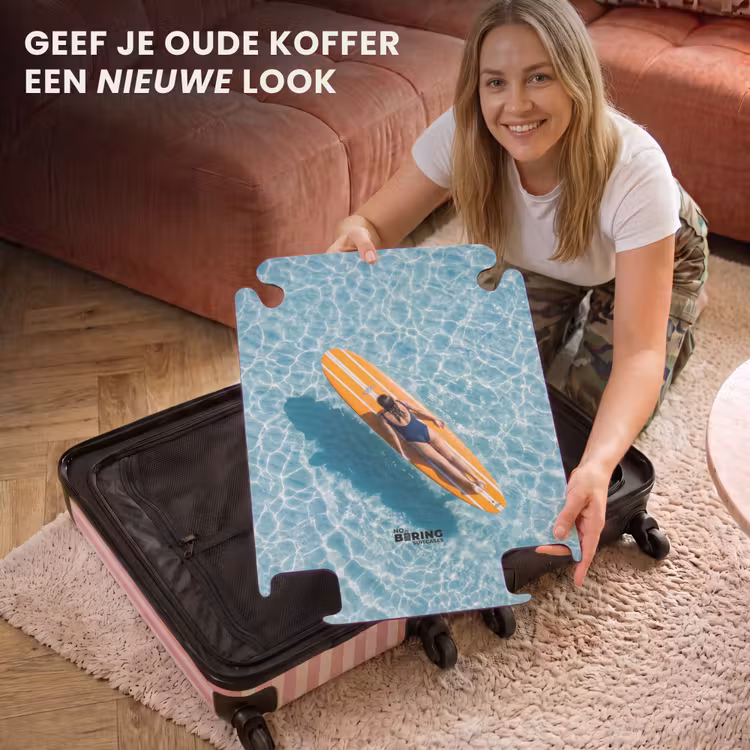 CaseSwap™ - Surfboard - Water - Badpak - Oranje — 3