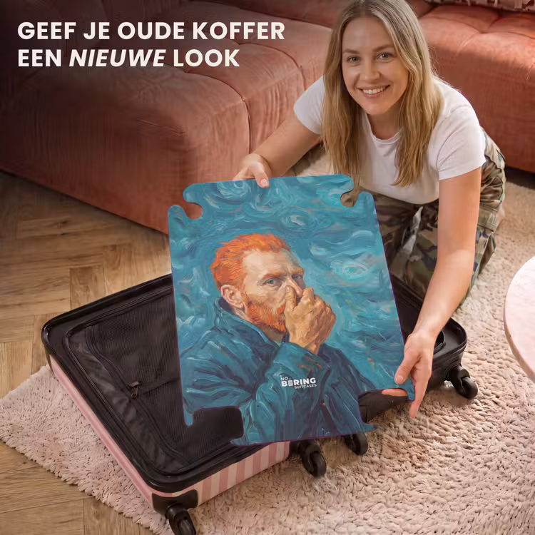 CaseSwap™ - Portret - Klassiek - Blauw — 3