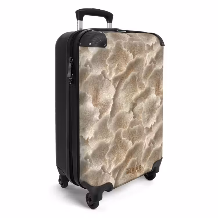 CaseSwap™ - Waaierstructuren - Beige - Vezeltextuur — 2