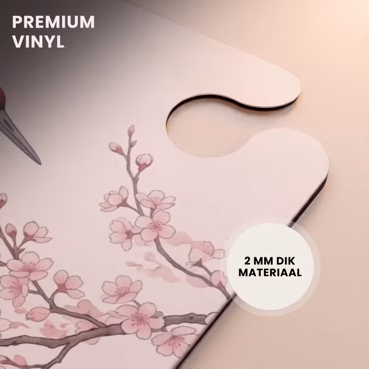 CaseSwap™ - Aziatisch - Kraanvogel - Beige — 6