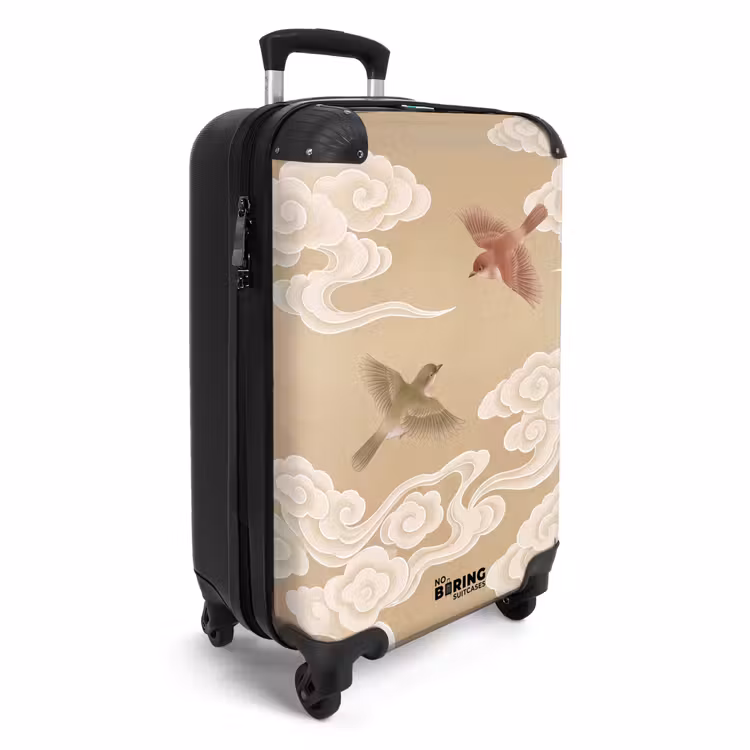 CaseSwap - Vogels - Vliegen - Beige — 2