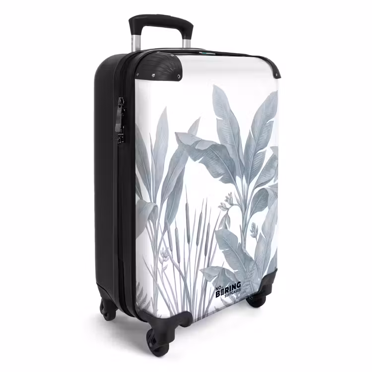 CaseSwap™ - Planten - Bladeren - Natuur - Grijs — 2
